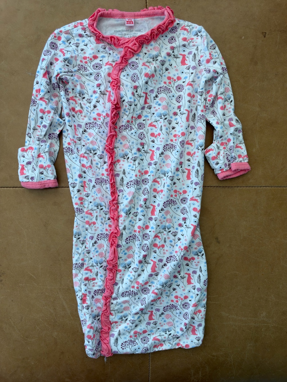 Magnetic Me Viscose Bamboo Gown 0-3M